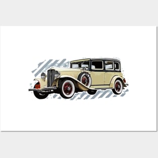 Oldtimer V8 Ford Posters and Art